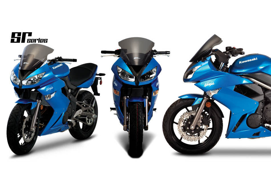 Zero Gravity SR Windscreen Kawasaki Ninja 650R 2009-2011