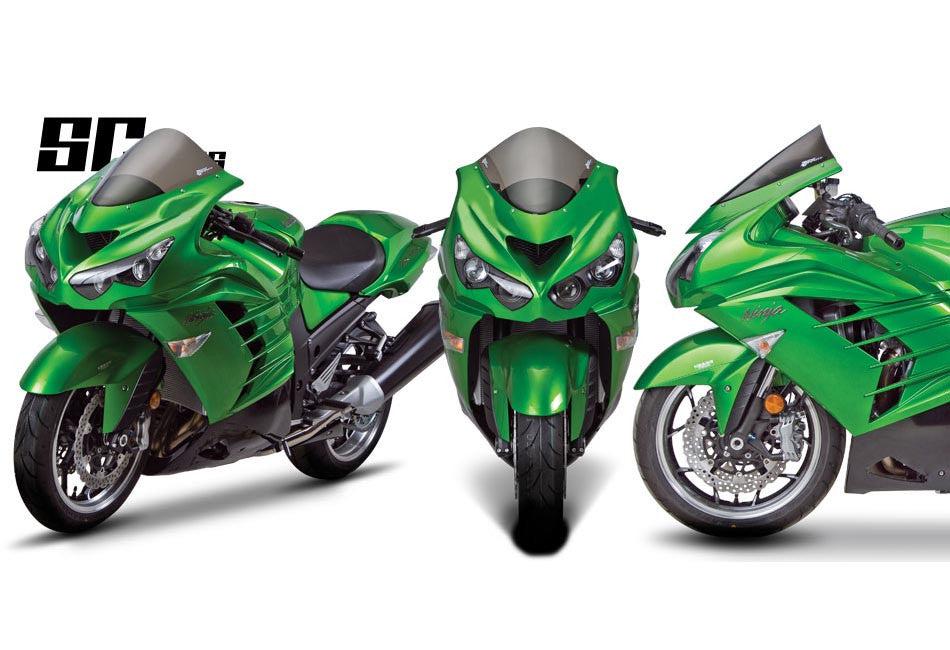 Zero Gravity SR Windscreen Kawasaki ZX14R 2006-2025
