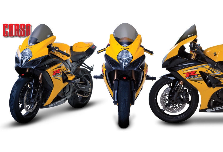 Zero Gravity Corsa Windscreen Suzuki GSXR 1000 2007-2008