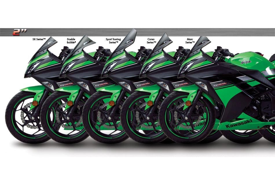 Zero Gravity Sport Touring Windscreen Kawasaki Ninja 300 2013-2017