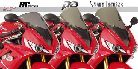 Zero Gravity Double Bubble Windscreen Triumph Daytona 675 2006-2008