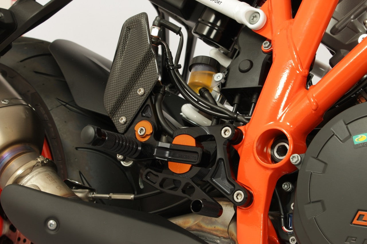 Gilles Tooling VCR38GT Rearsets KTM 1290 Super Duke GT / 1290 Super Duke R 2014-2019