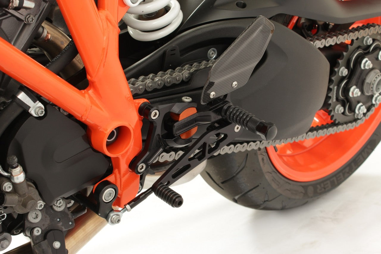 Gilles Tooling VCR38GT Rearsets KTM 1290 Super Duke GT / 1290 Super Duke R 2014-2019