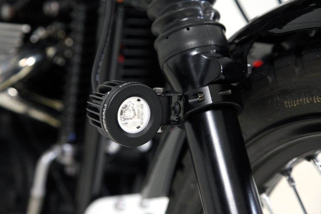 Denali Fork Tube Light Mounts