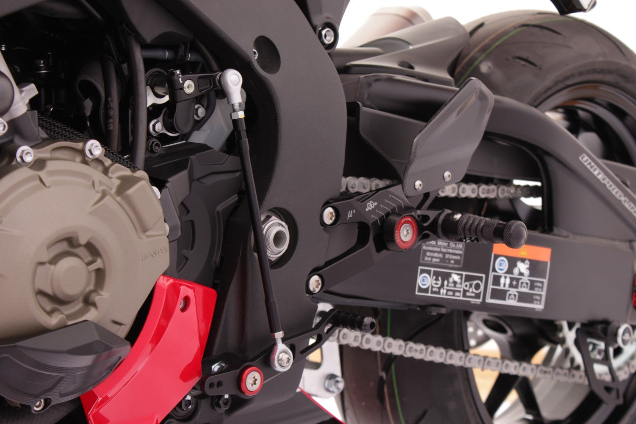 Gilles Tooling MUE2 Rearsets Honda CBR1000RR 2019-2026