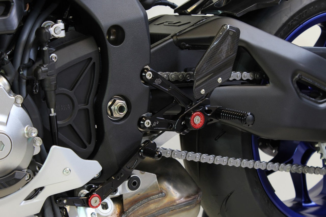 Gilles Tooling MUE2 Rearsets Yamaha R1 / R1M 2015-2026