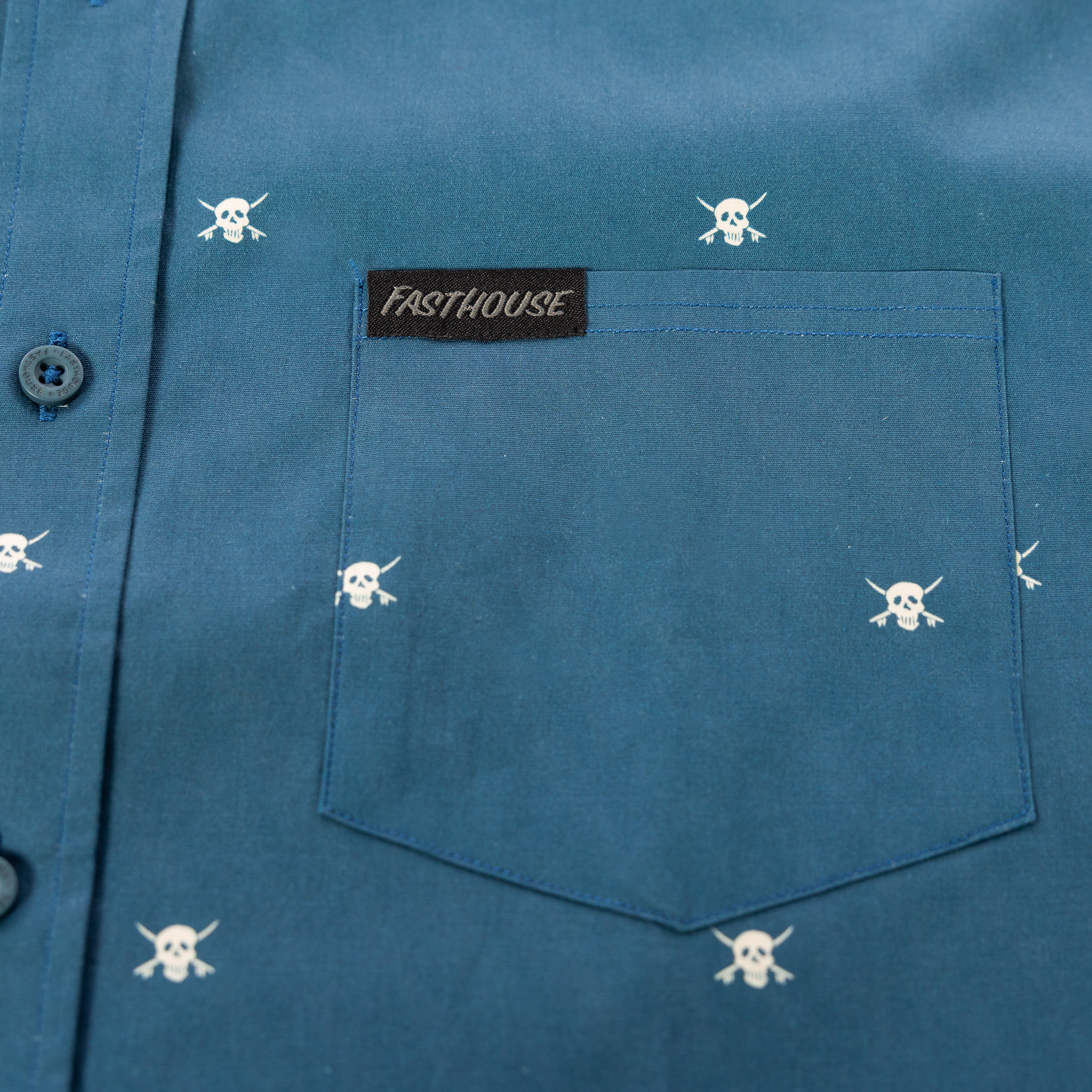 Fasthouse Youth Jasper SS Button Up Shirt