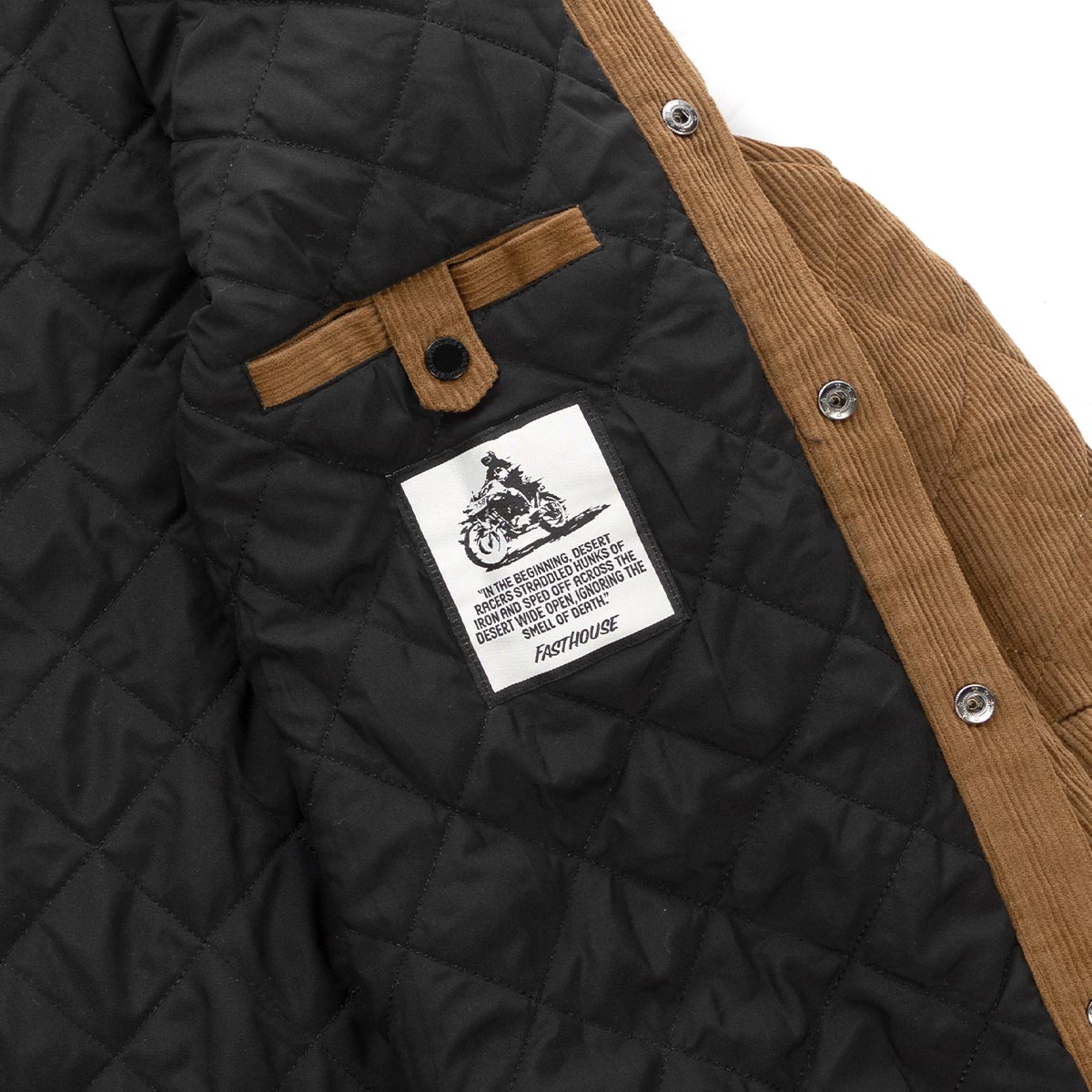 Fasthouse Jawbone Quilted Shacket