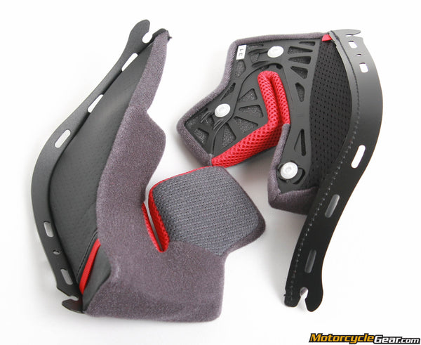 shoei 35mm rf-1200 cheek pad Shoei RF-1200 Cheek Pads 35MM