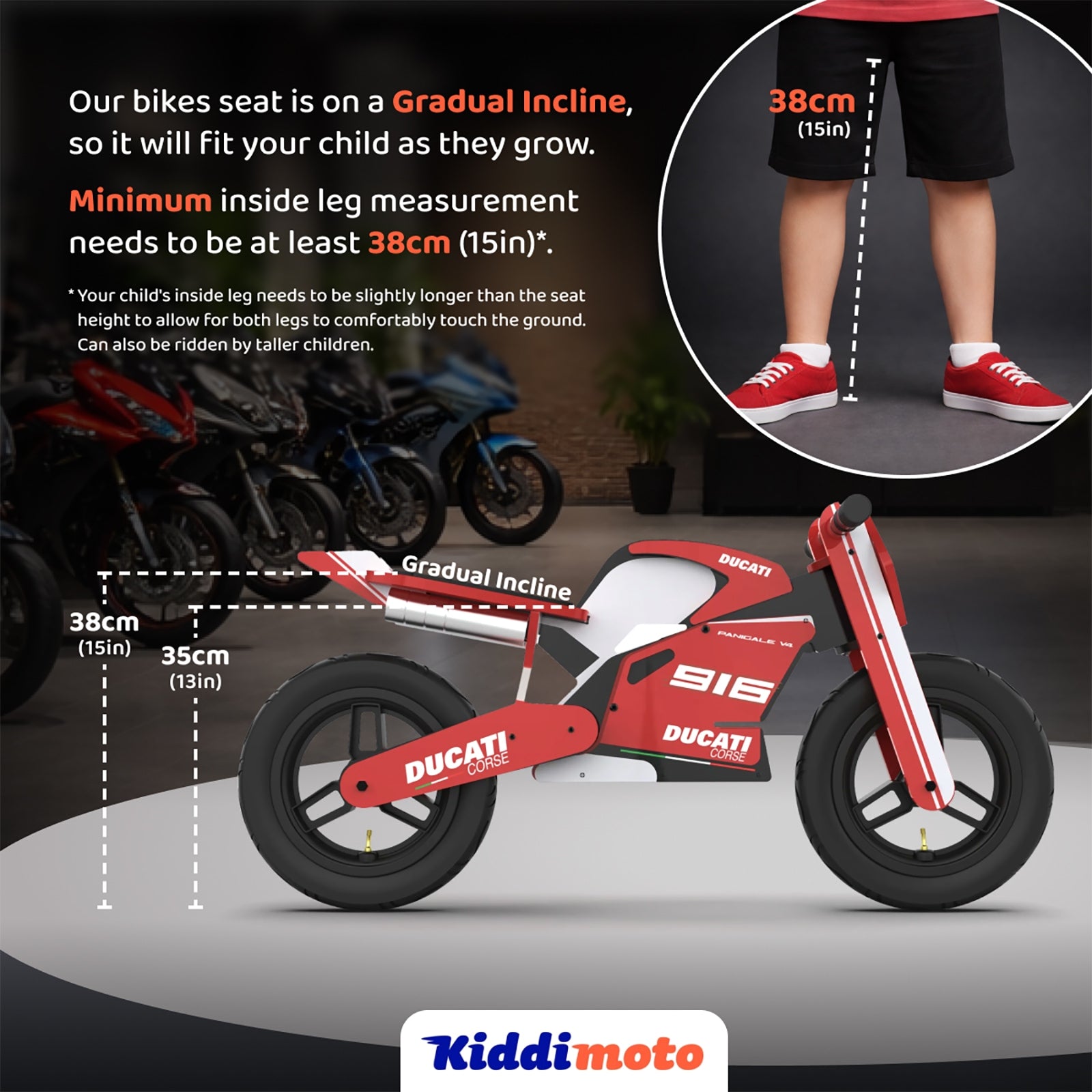 Kiddimoto Triumph Balance Bikes