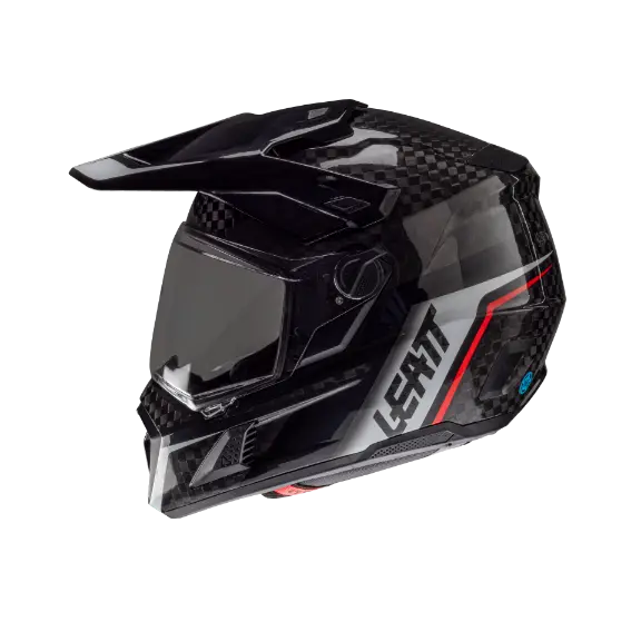 Leatt ADV 9.5 Helmet Kit Carbon with 4.5 IRIZ Goggle — Motorcycle Gear Leatt ADV 9.5 Helmet Kit Carbon with 4.5 IRIZ Goggle — Motorcycle Gear