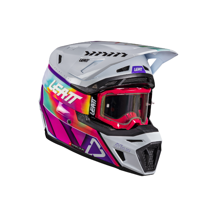 Leatt Moto 8.5 Composite Helmet with 5.5 Goggles