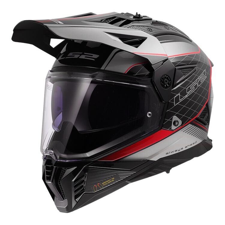 LS2 Blaze II 100th Meridian Adventure Helmet W/ SunShield