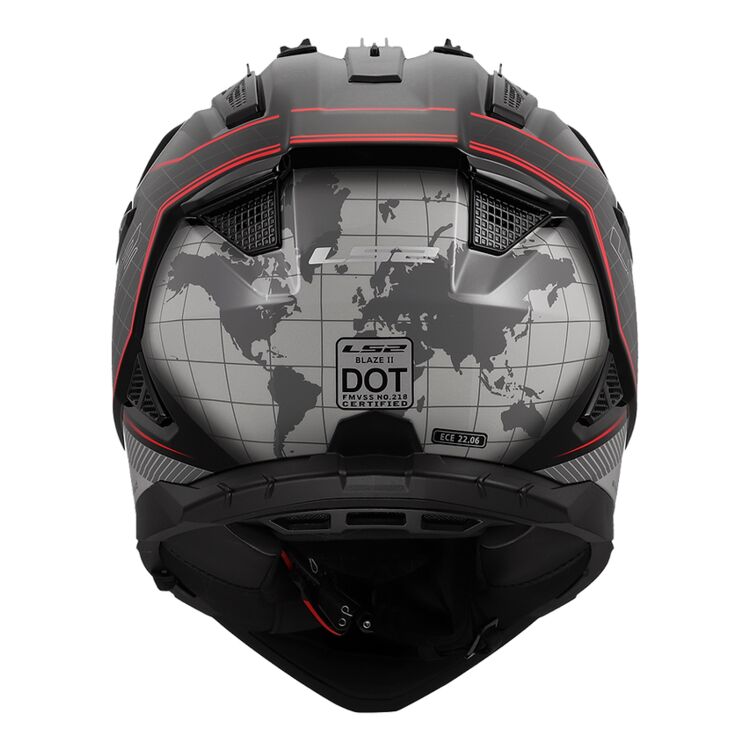 LS2 Blaze II 100th Meridian Adventure Helmet W/ SunShield