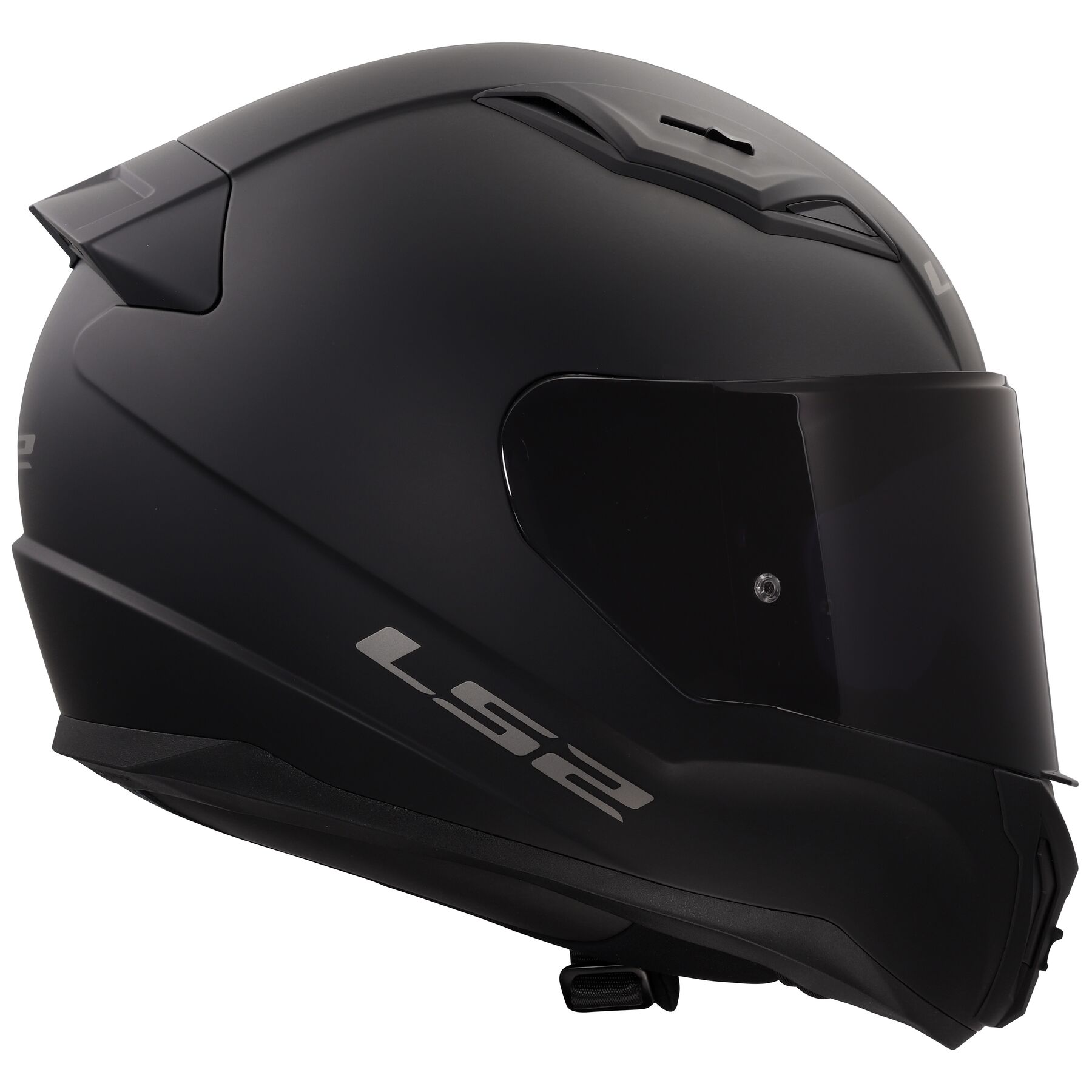 LS2 Centric Solid Helmet W/ Dark Smoke Shield