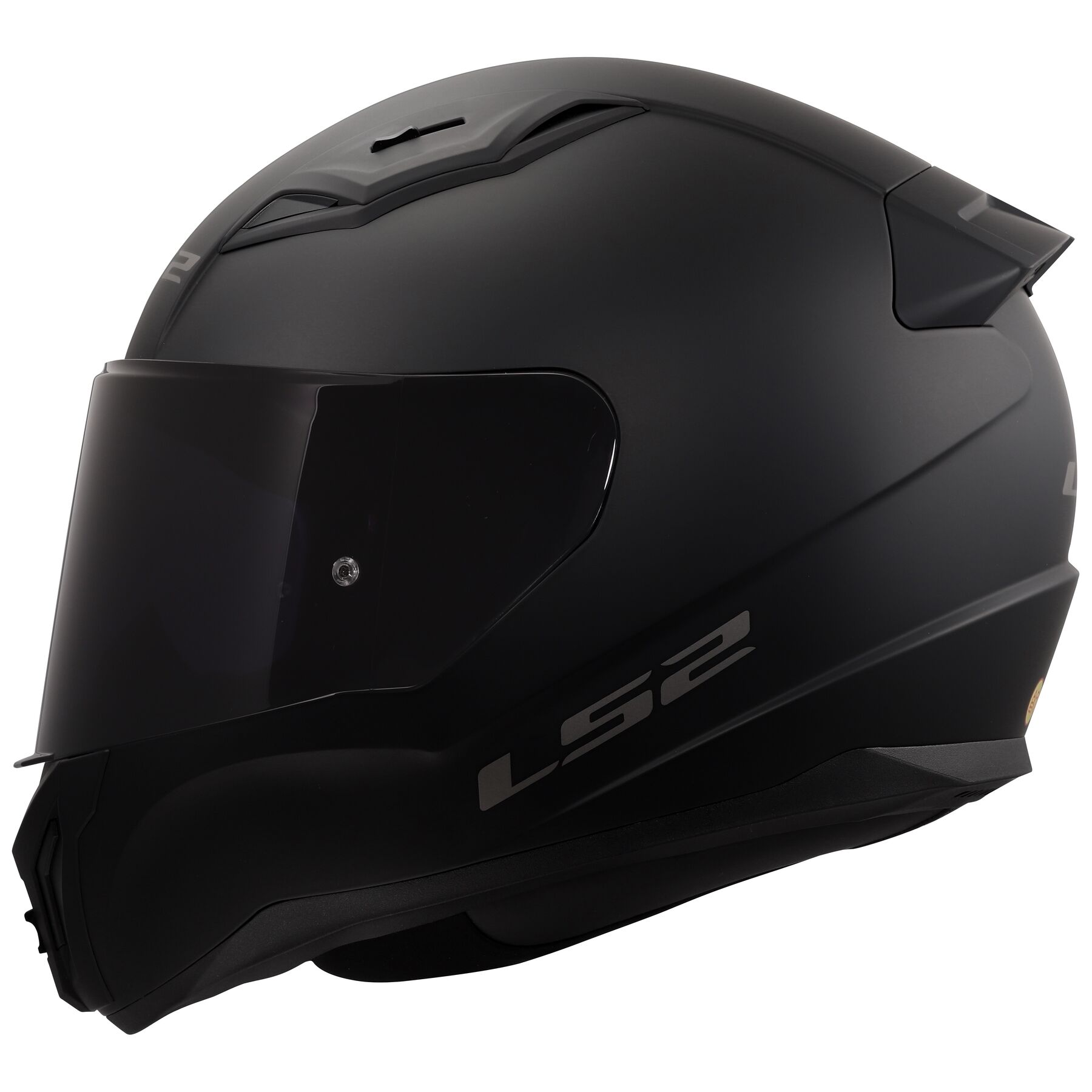 LS2 Centric Solid Helmet W/ Dark Smoke Shield