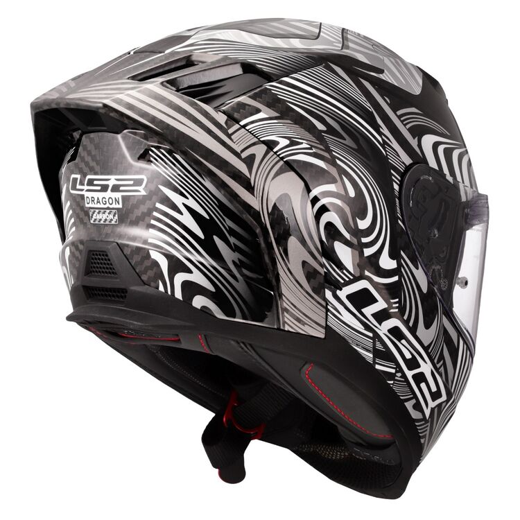 LS2 Dragon Carbon Enthum Helmet