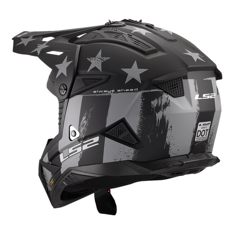 LS2 Gate II Battle Scar MX Helmet