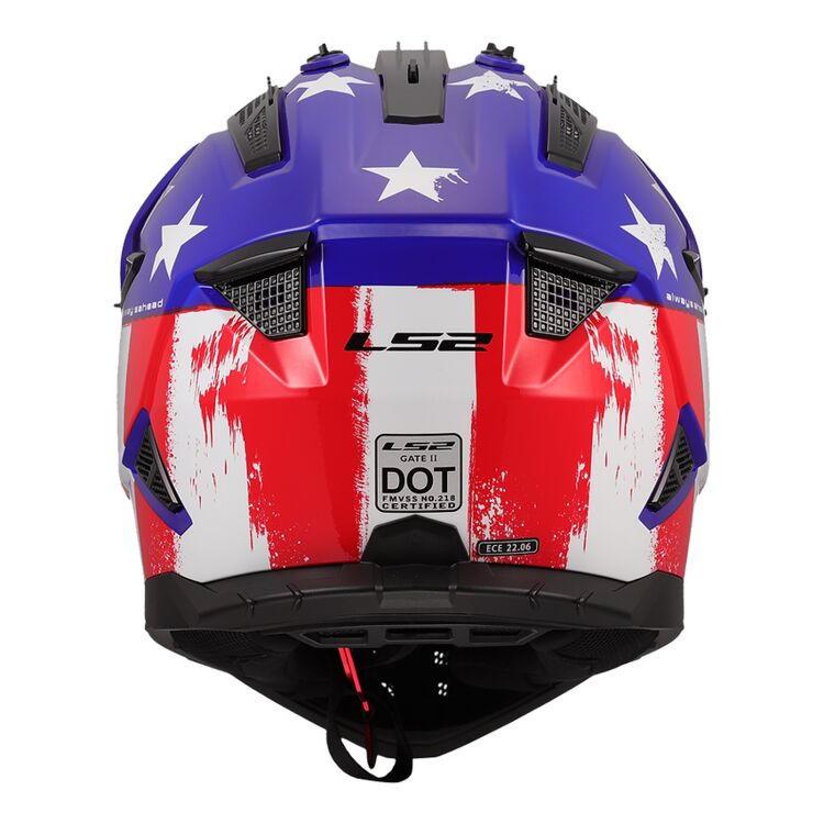 LS2 Gate II Battle Scar MX Helmet
