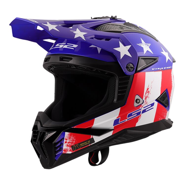 LS2 Gate II Battle Scar MX Helmet