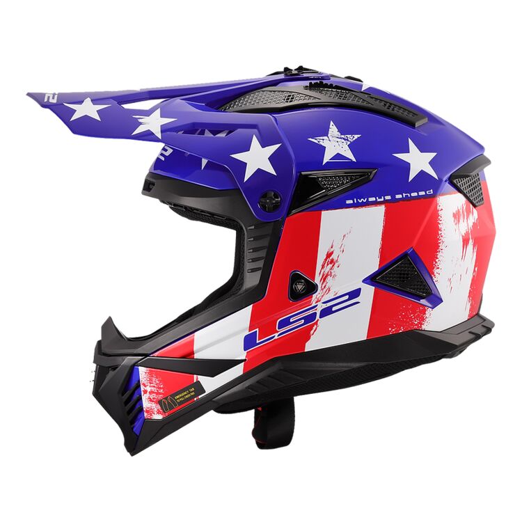 LS2 Gate II Battle Scar MX Helmet