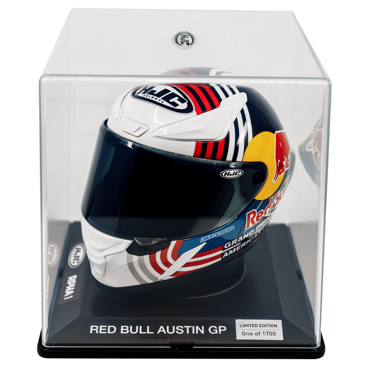 HJC RPHA 1 Mini GP Red Bull Austin Helmet HJC RPHA 1 Mini GP Red Bull Austin Helmet