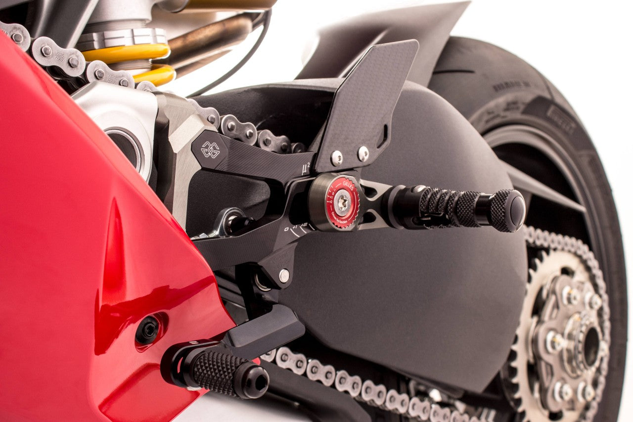 Gilles Tooling MUE2 Rearsets Ducati Panigale V4 2018-2021