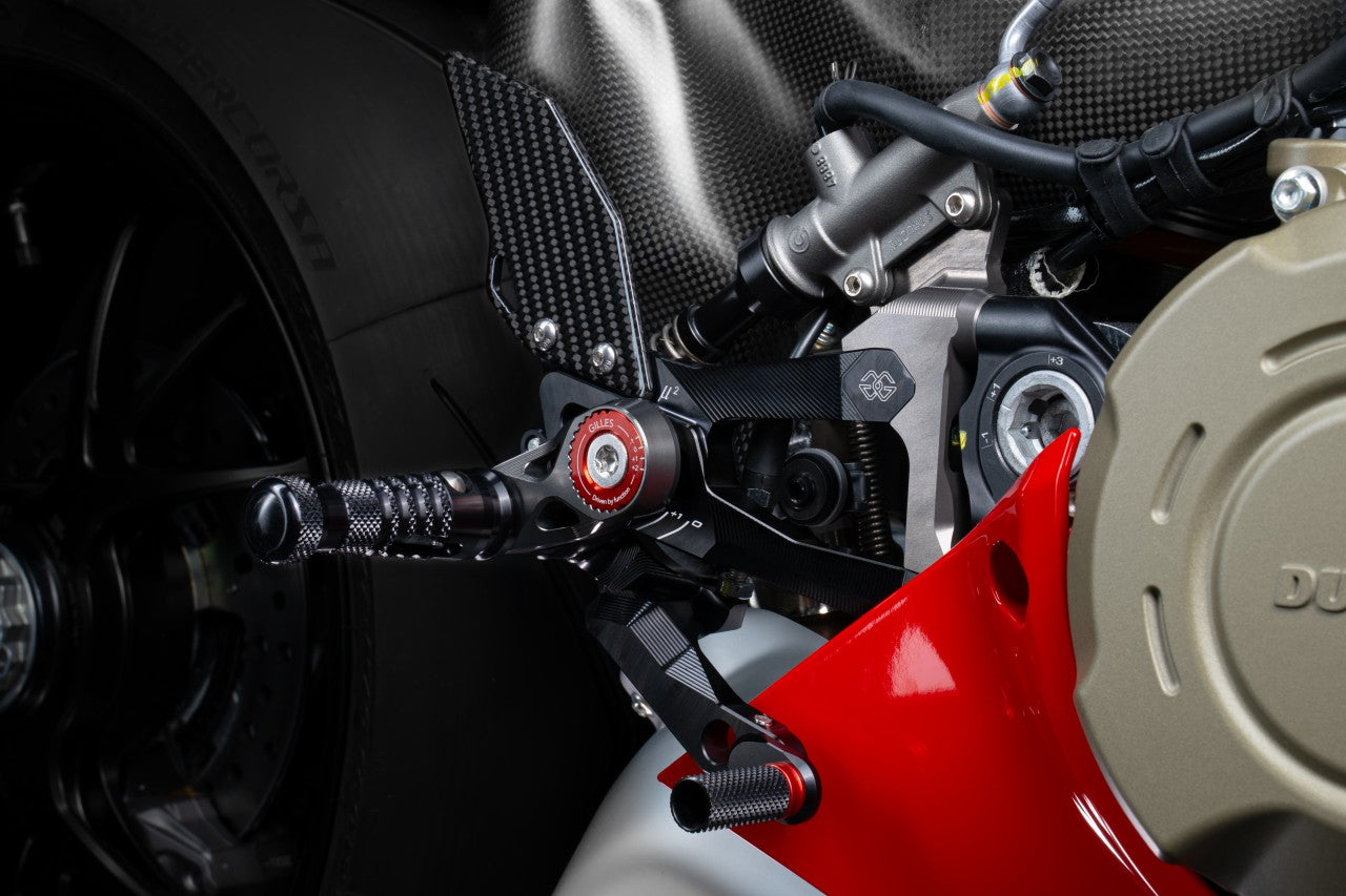 Gilles Tooling MUE2 Rearsets Ducati Panigale V4 2018-2021