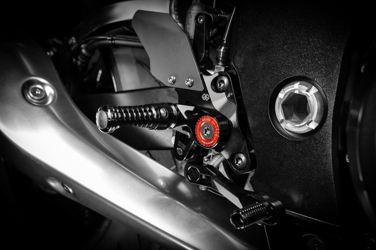 Gilles Tooling MUE2 Rearsets Suzuki Hayabusa 2022-2024