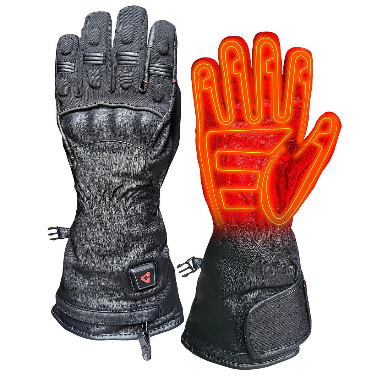 Gerbing 7V Hard Knuckle Battery Heated Gloves — Motorcycle Gear