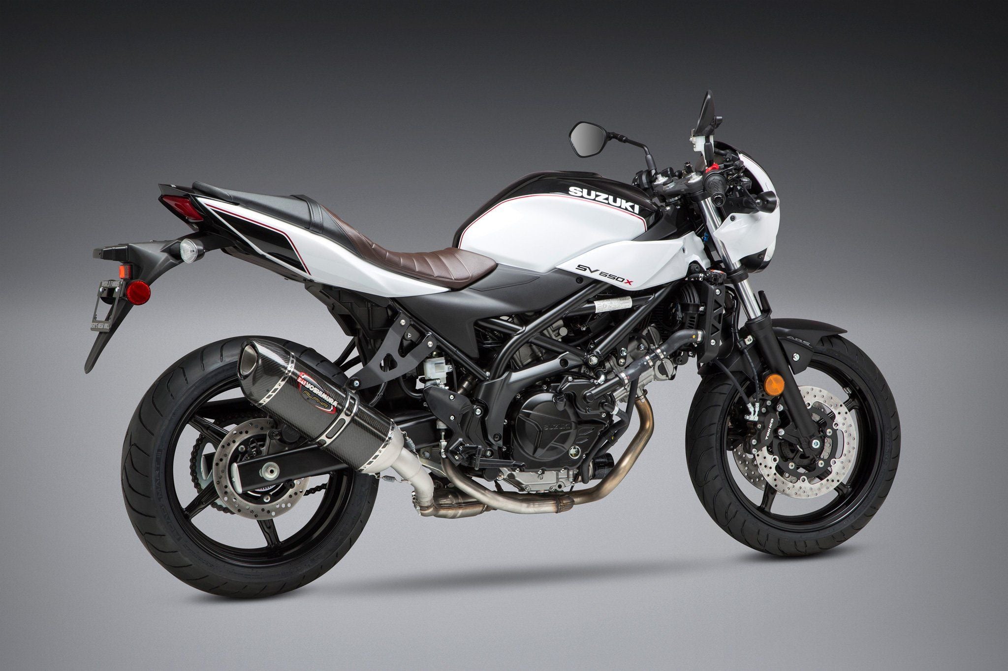 Yoshimura ALPHA-T Street Slip-On Exhaust Suzuki SV650 / X 2017-2024