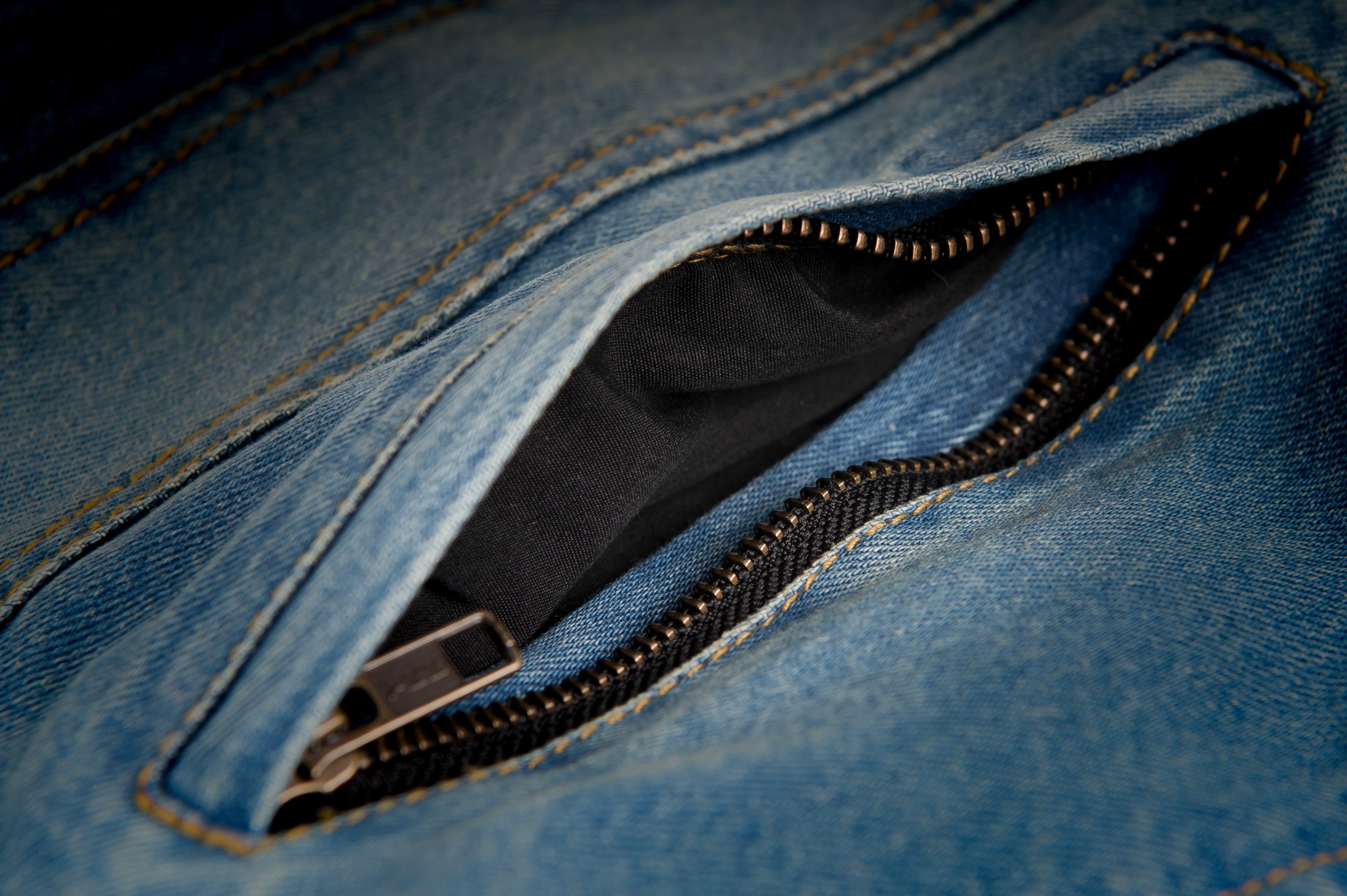 Highway 21 Iron Sights Denim Vest With Club Collar