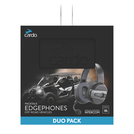 Cardo Edgephones ORV Duo Pack