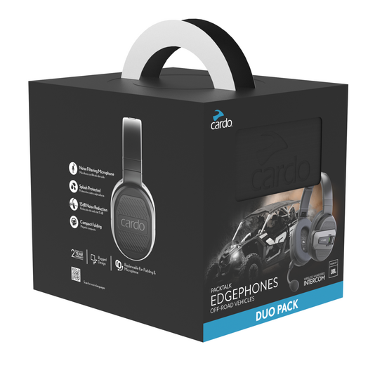 Cardo Edgephones ORV Duo Pack