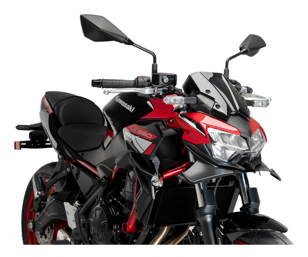Puig Naked Front Spoilers Kawasaki Z650 2021-2024