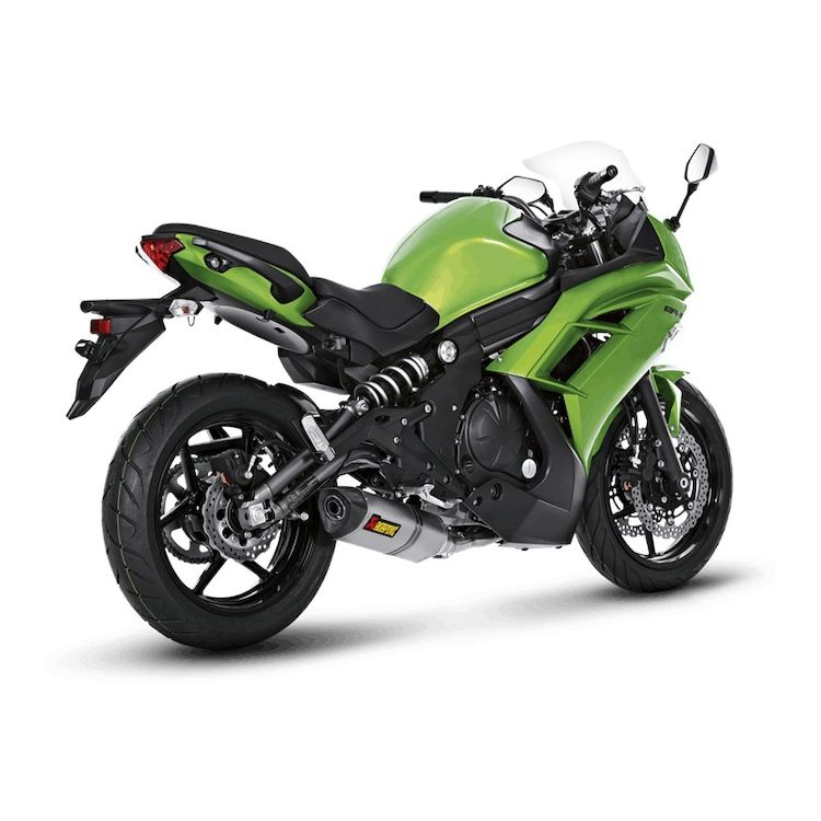 Akrapovic Racing Line Exhaust System for Kawasaki 2012 - 2016 ER-6N Ninja 650 / EX650 Ninja 650 ~ 1810-2129; Titanium, Size One Size (TTOS)