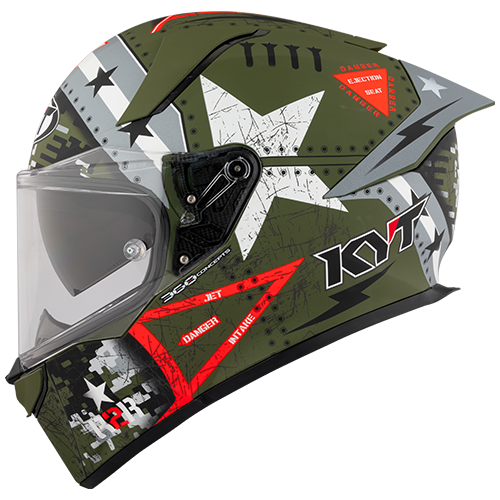 KYT R2R Graphic Helmets