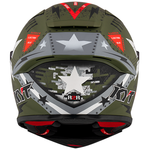 KYT R2R Graphic Helmets