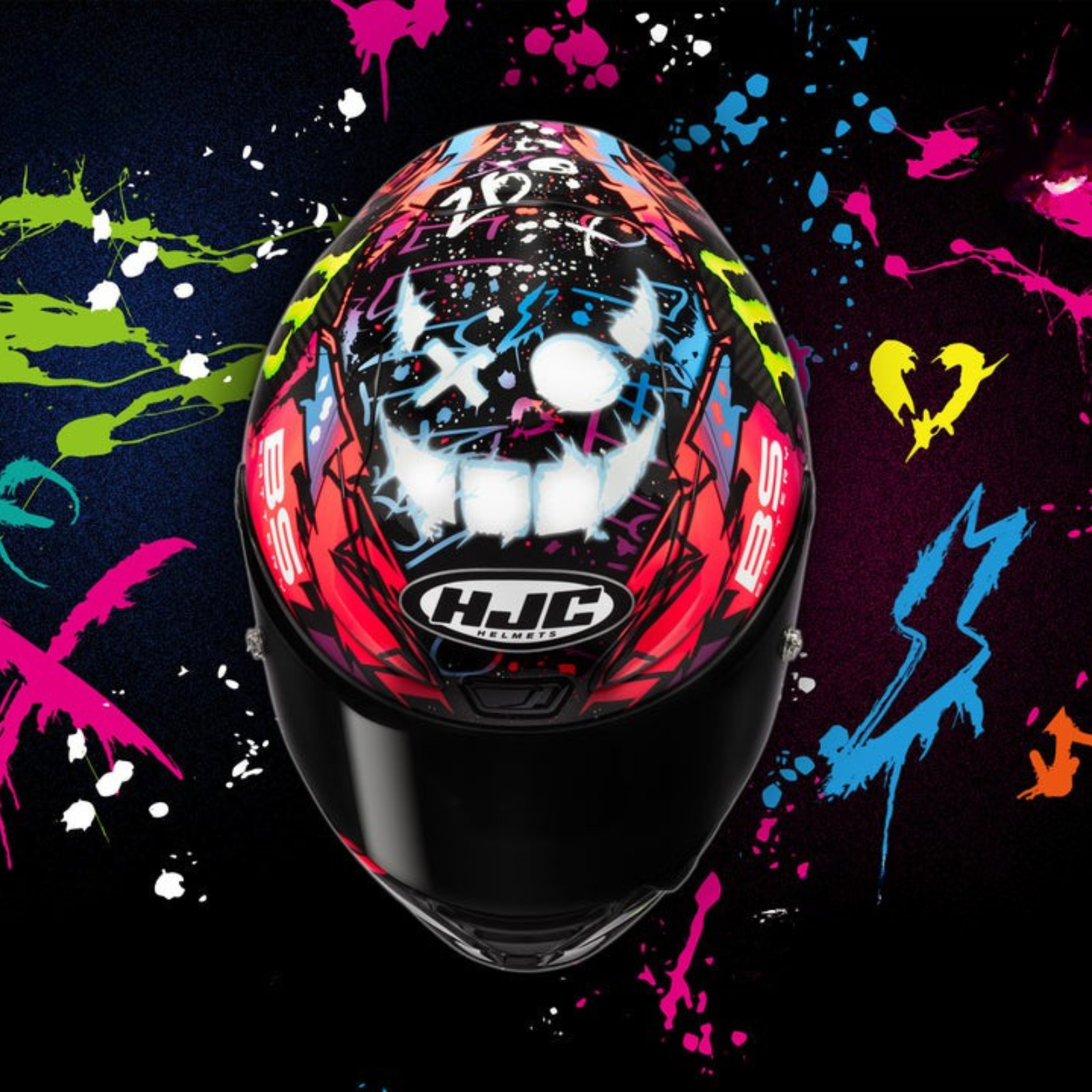 HJC RPHA 1N V2 Carbon Funky Diablo Helmet