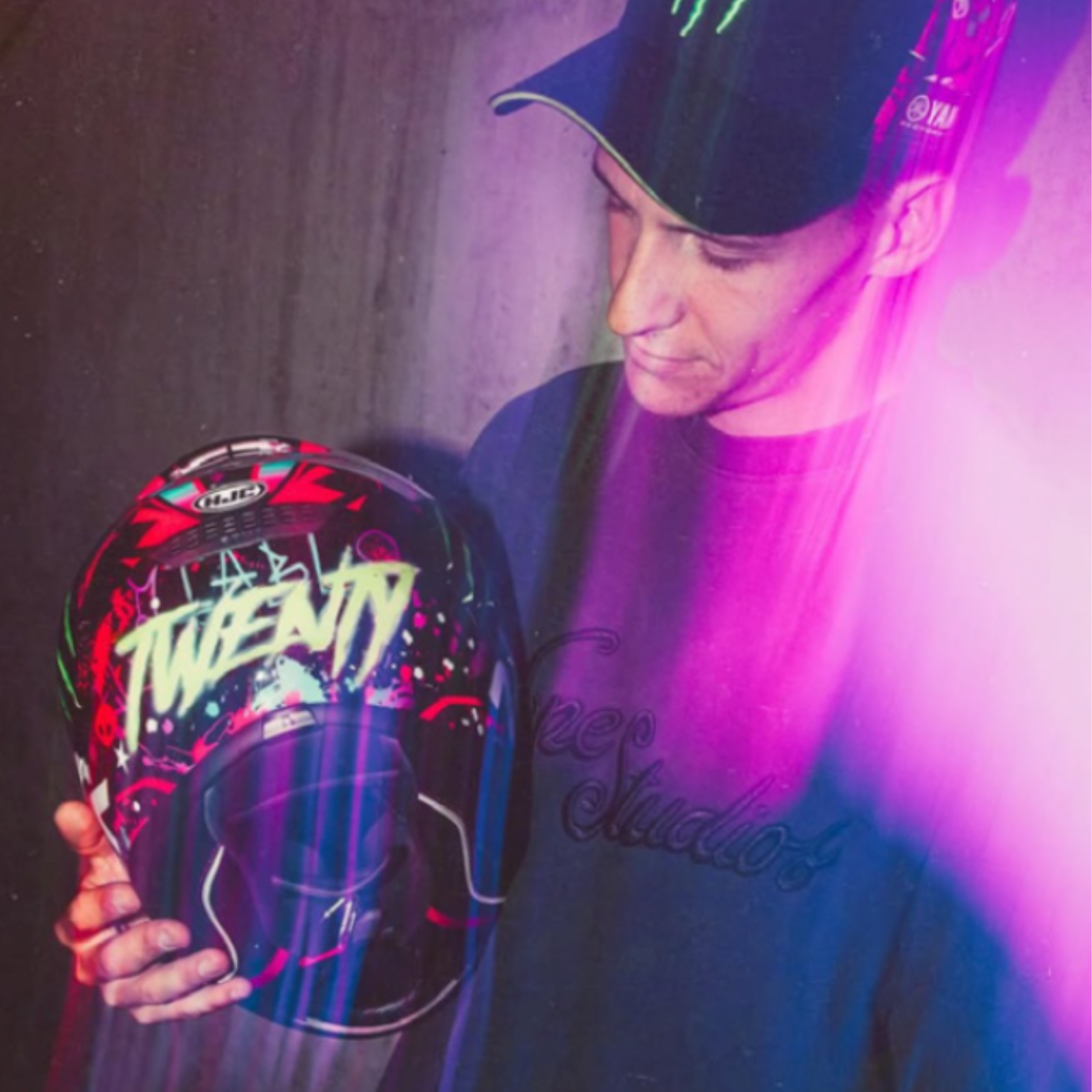 HJC RPHA 1N V2 Carbon Funky Diablo Helmet