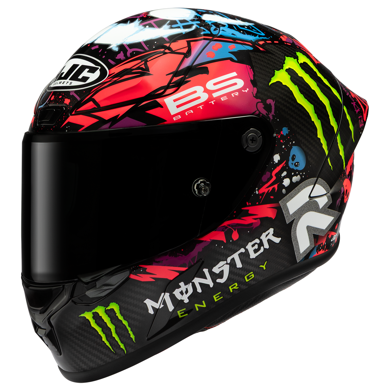 HJC RPHA 1N V2 Carbon Funky Diablo Helmet