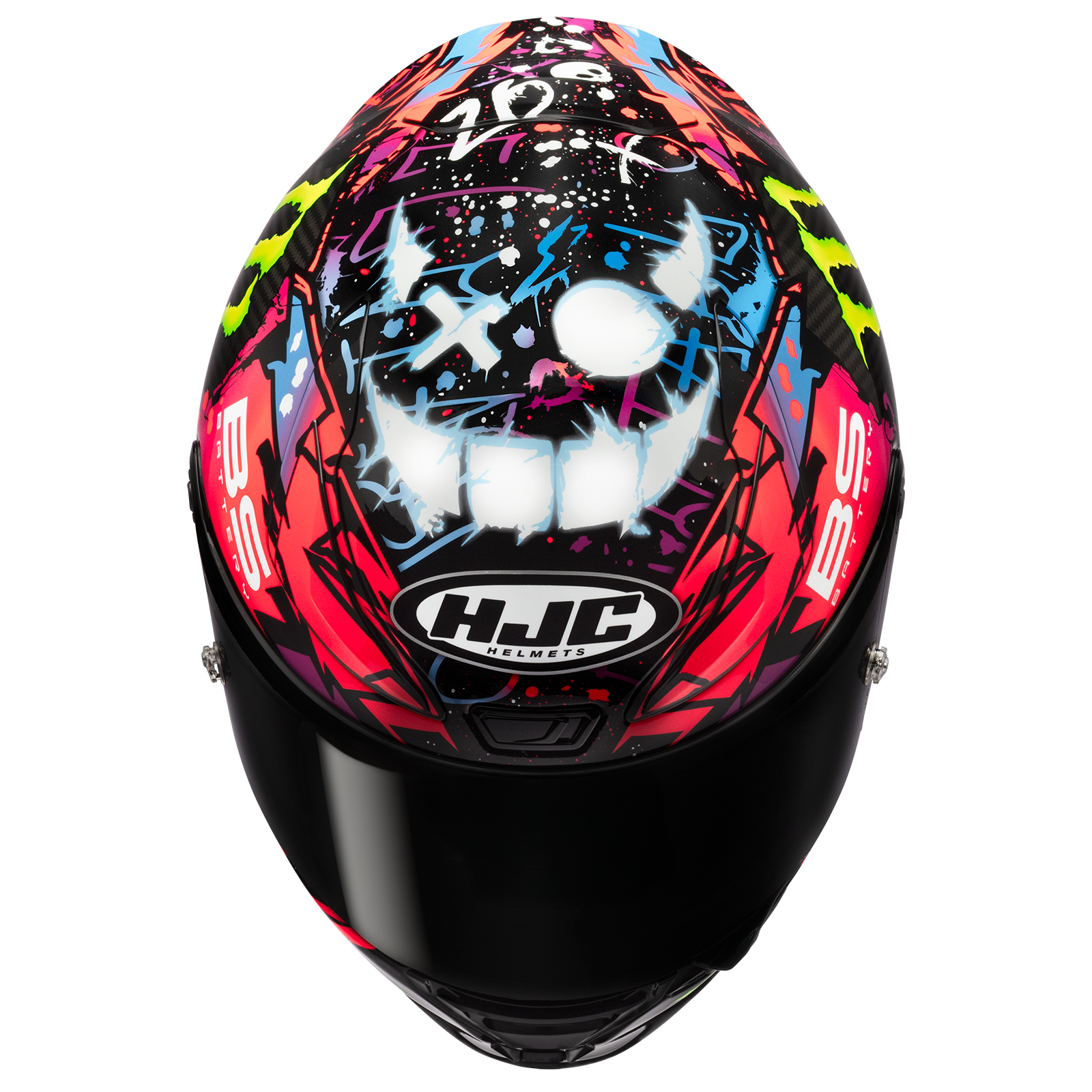 HJC RPHA 1N V2 Carbon Funky Diablo Helmet