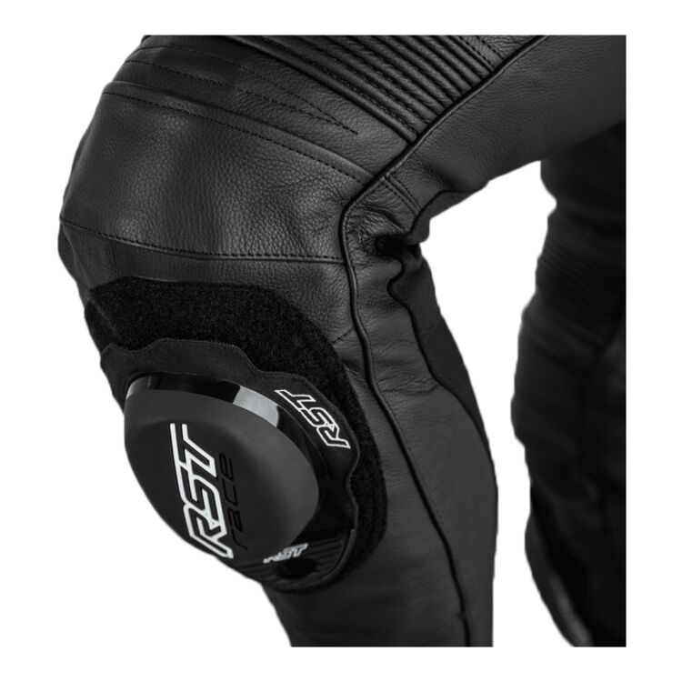 Icon Qb1 Rst Red RST Knee Sliders — Motorcycle Gear