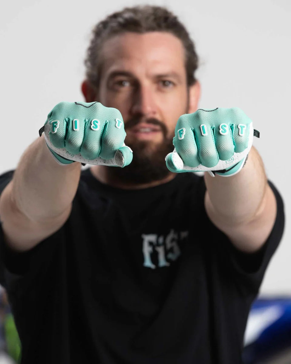 Fist Handwear Breezer Ruthless Teal Staple Hot Weather Gloves