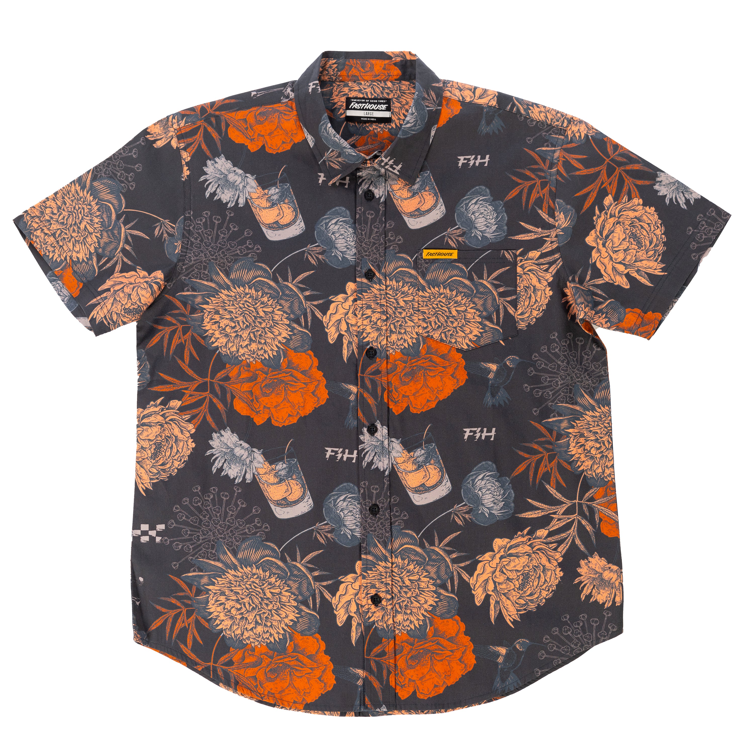 Fasthouse Scene SS Button Up Shirt