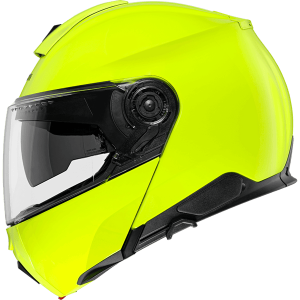 schuberth c3 fluorescent modular helmet Schuberth C5 Fluorescent Yellow Helmet — Motorcycle Gear