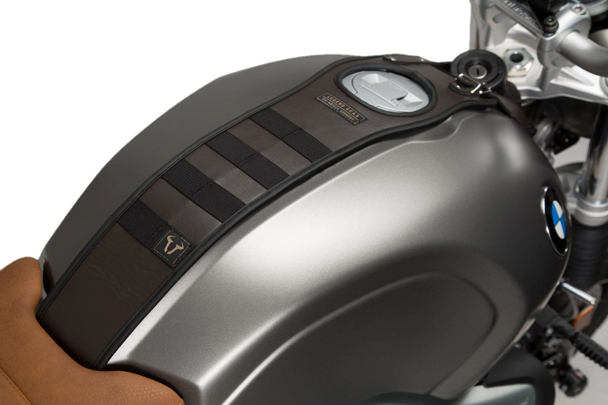 SW-Motech Legend Gear Tank Strap Set for BMW nineT Models (14-) with LA1 Accessory Bag