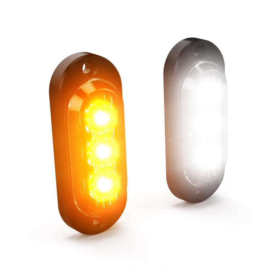 Denali T3 Switchback LED Front Turn Signal Pods