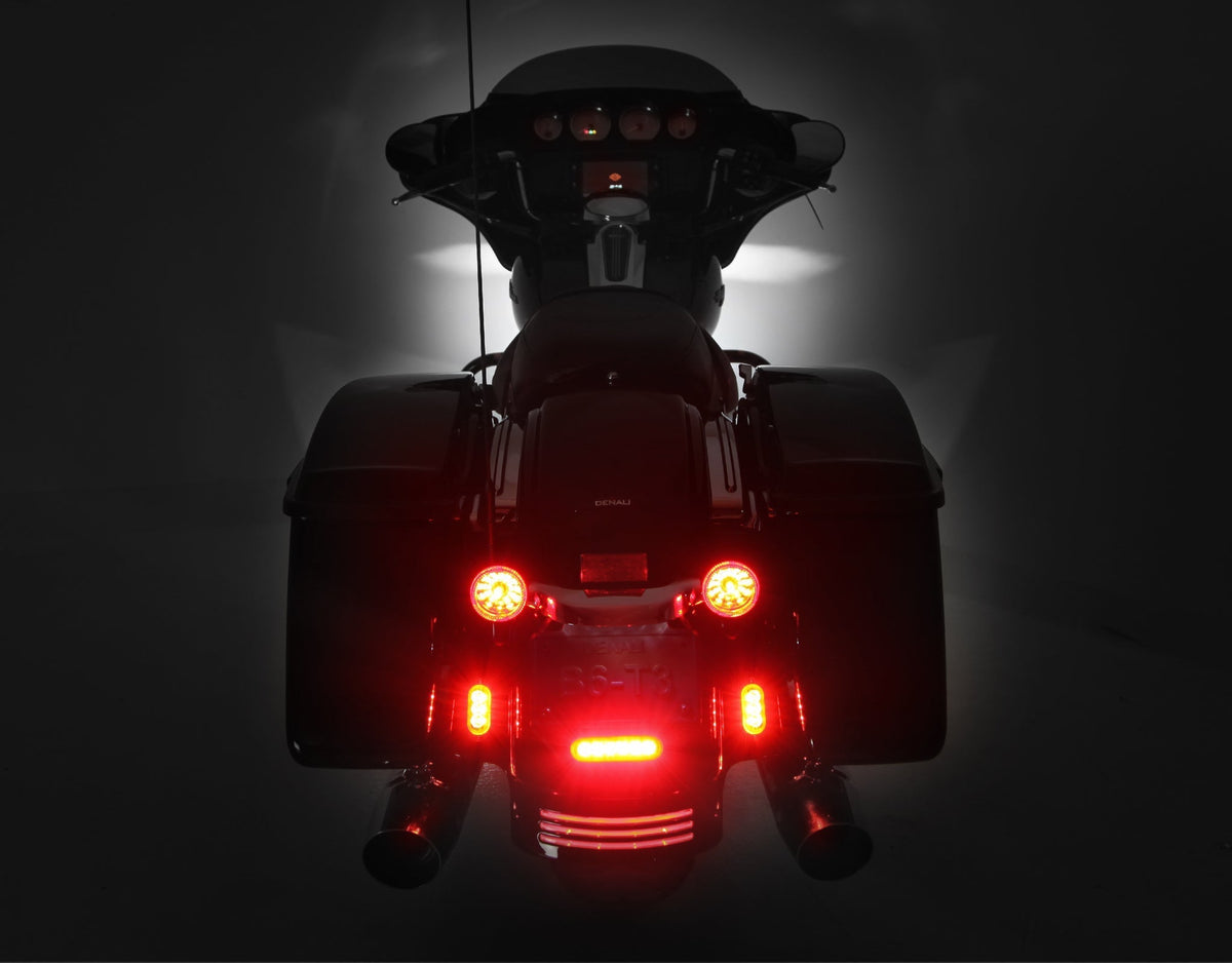 Denali T3 Switchback LED Rear Turn Signal Pods