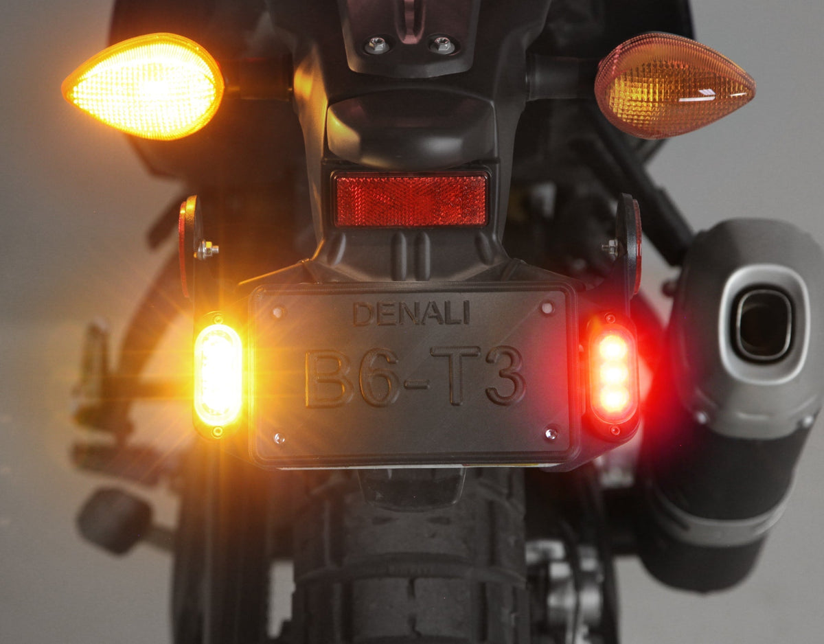 Denali T3 Switchback LED Rear Turn Signal Pods